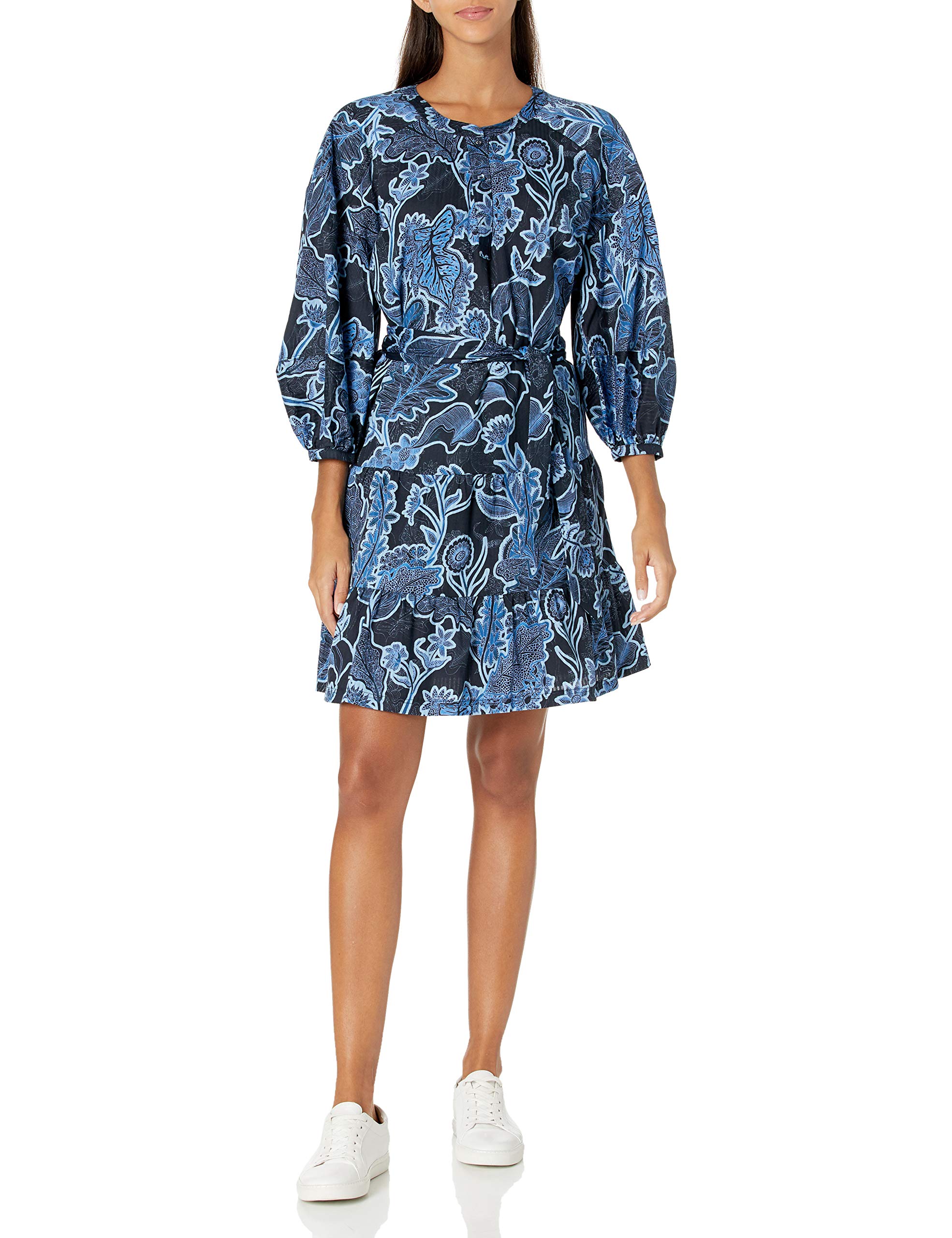Women's 3/4 Sleeve Tie, Jenna Dress