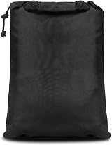 Tonhui Chimenea Cover Waterproof Windproof Oxford Fabric 122x29x61cm Black view 7