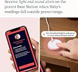 Owlet Dream Bundle 2 Smart Baby Monitor Sock Cam HD WiFi Video Pulse O2 Mint view 3