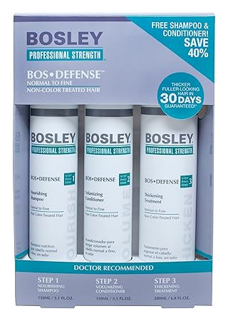 Bosley Professional Strength Bosdefense Starter Pack For Fine To