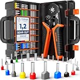 SOMELINE Crimping Tool Set with 24 Ferrules 0.25-10mm² AWG 24-8