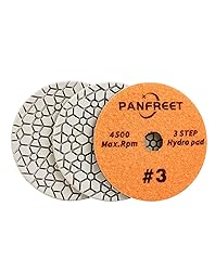 Panfreet 3 Step Diamond Polishing Pads