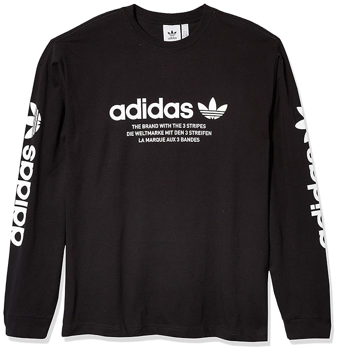 Buy Adidas ORIGINALS Men's Linear Long Sleeve TShirt at Amazon.in