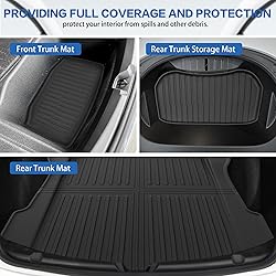 Weize Floor Mats for Tesla Model 3 5-Seat 2021-2023