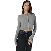 Joe's Jeans Women's The Dani Button Down Long Sleeve Cardigan, Grey, Small