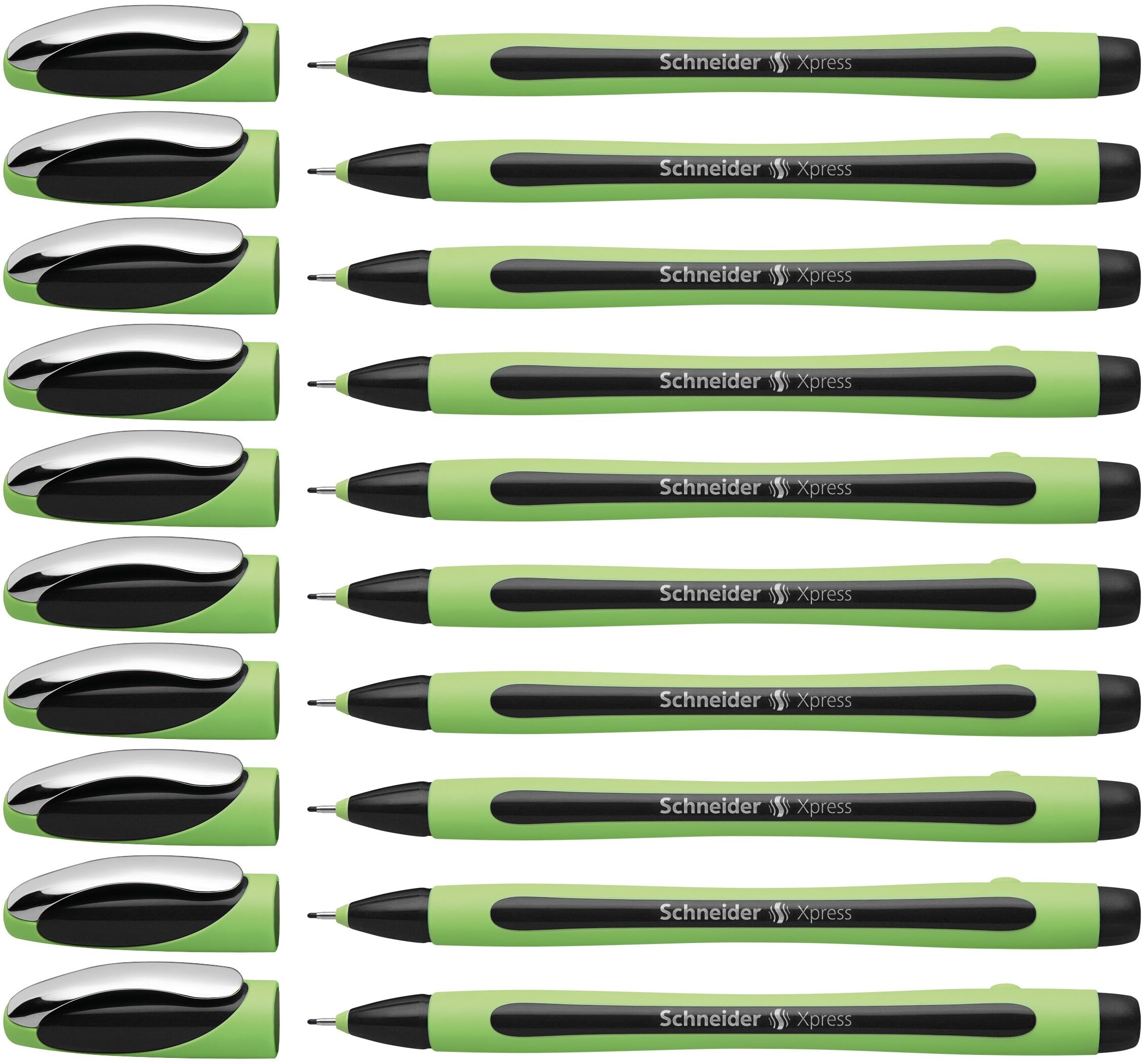 Schneider XPRESS 190001 Fineliner Pen Black Pack of 10 — image 1