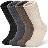YSense Thermal Boot Socks for Women Thick Warm Winter Wool Hiking Socks Cozy Stockings Stuffers Gifts