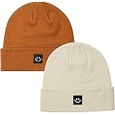 Paladoo Knit Beanie Hat for Men/Women 2Pack