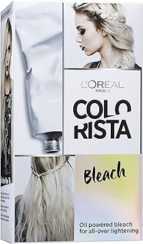 Loréal Paris Colorista Coloration Pour Cheveux Effet Blond Platine Bleach Pour Homme Et Femme