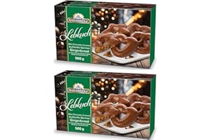 VALUBNDL: PREMIUM WATERBRIDGE GINGERBREAD COOKIES CARTON - German Lebkuchen Milk Chocolate Covered Cookies - Custom VALUBNDL 