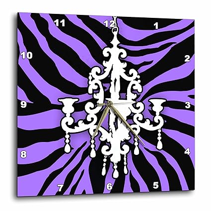 Amazon Com 3drose Dpp 26427 3 Funky Purple Zebra Print With