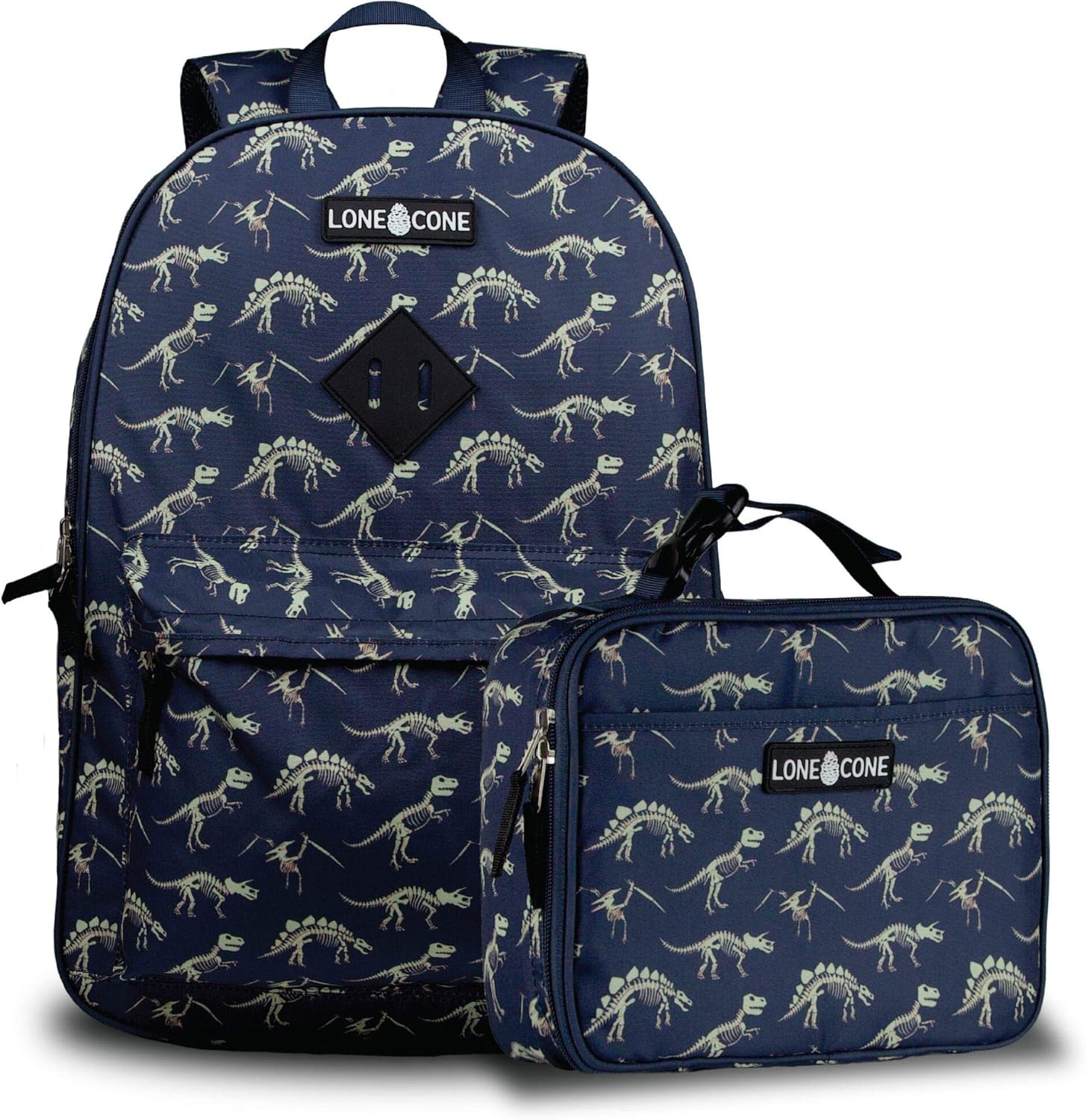 matching backpacks and lunch boxes