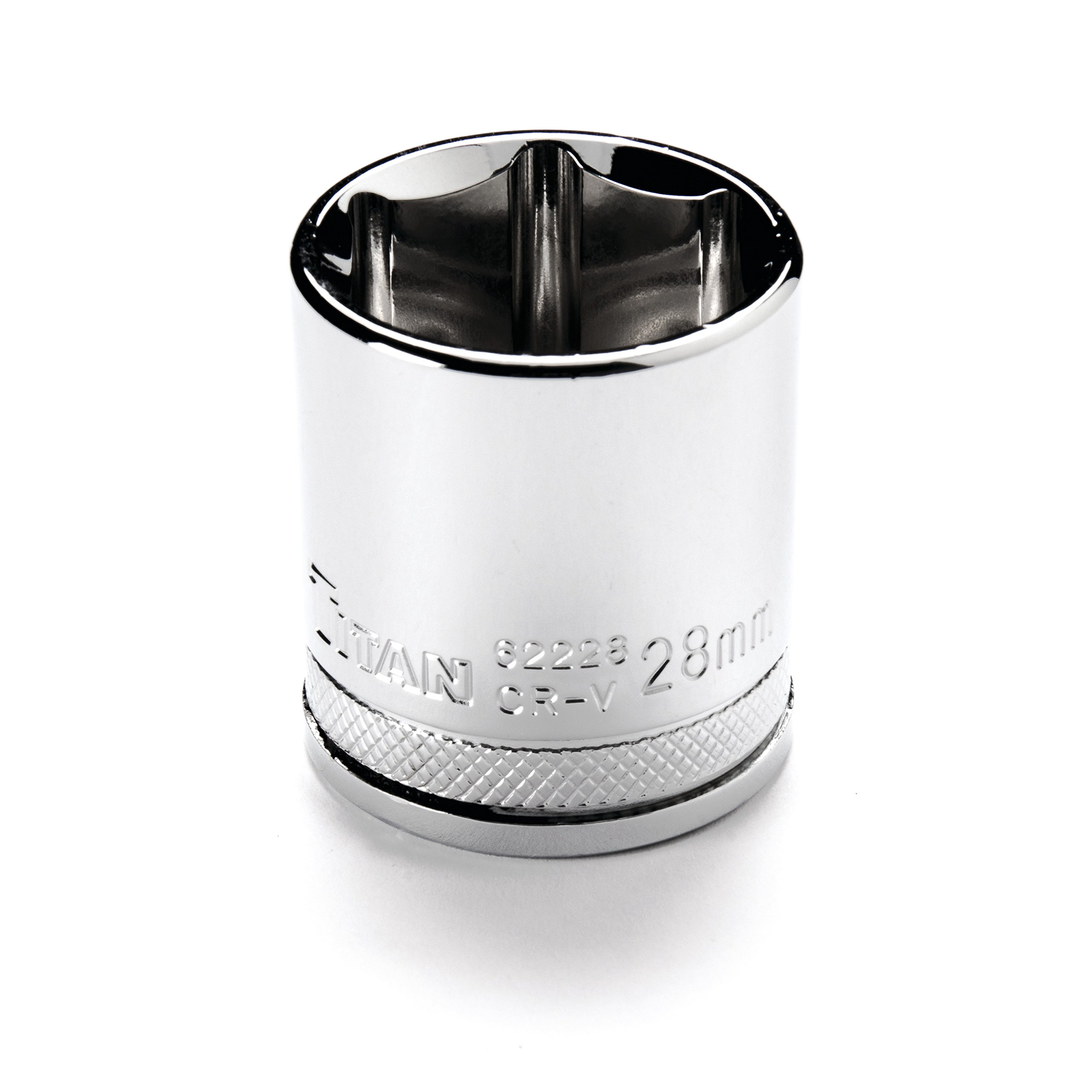 Titan 62228 28mm 1/2" Drive 6 Pt. Socket