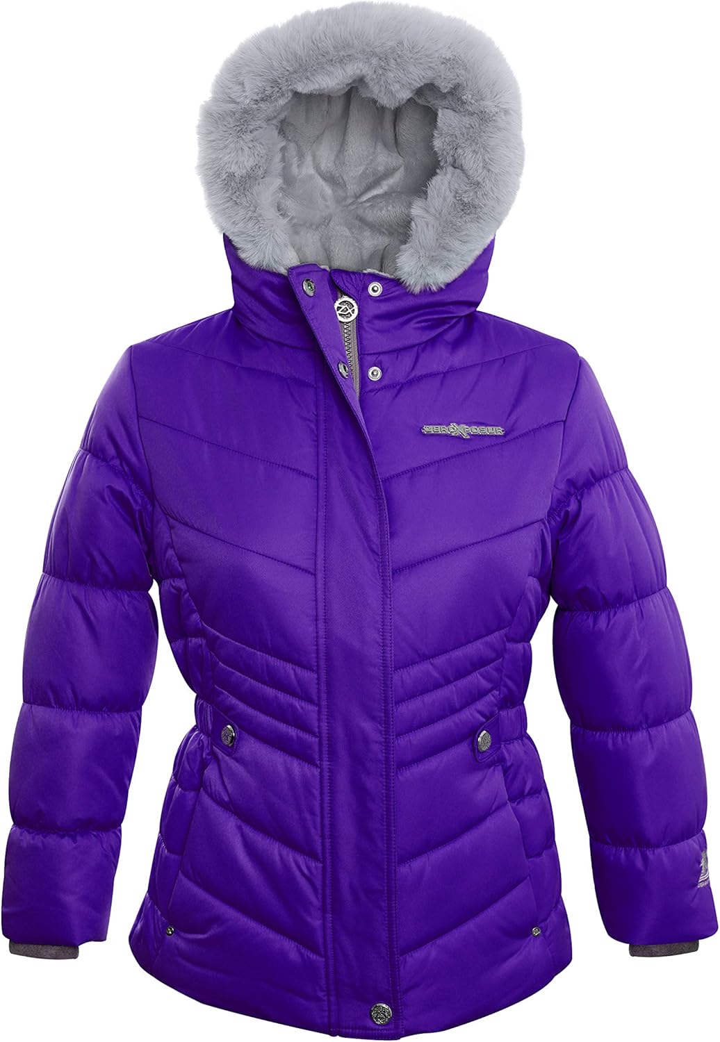 Buy ZeroXposur Girls' Puffer Jacket Fleece Lined Winter Coat with Hood