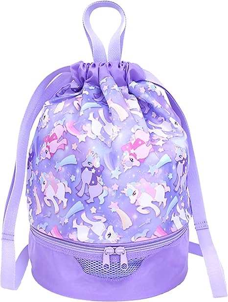 Amazon Co Jp 高波クリエイト 2wayボンサック プールバッグ ビーチバッグ 水着バッグ ユニコーン 0432 スポーツ アウトドア