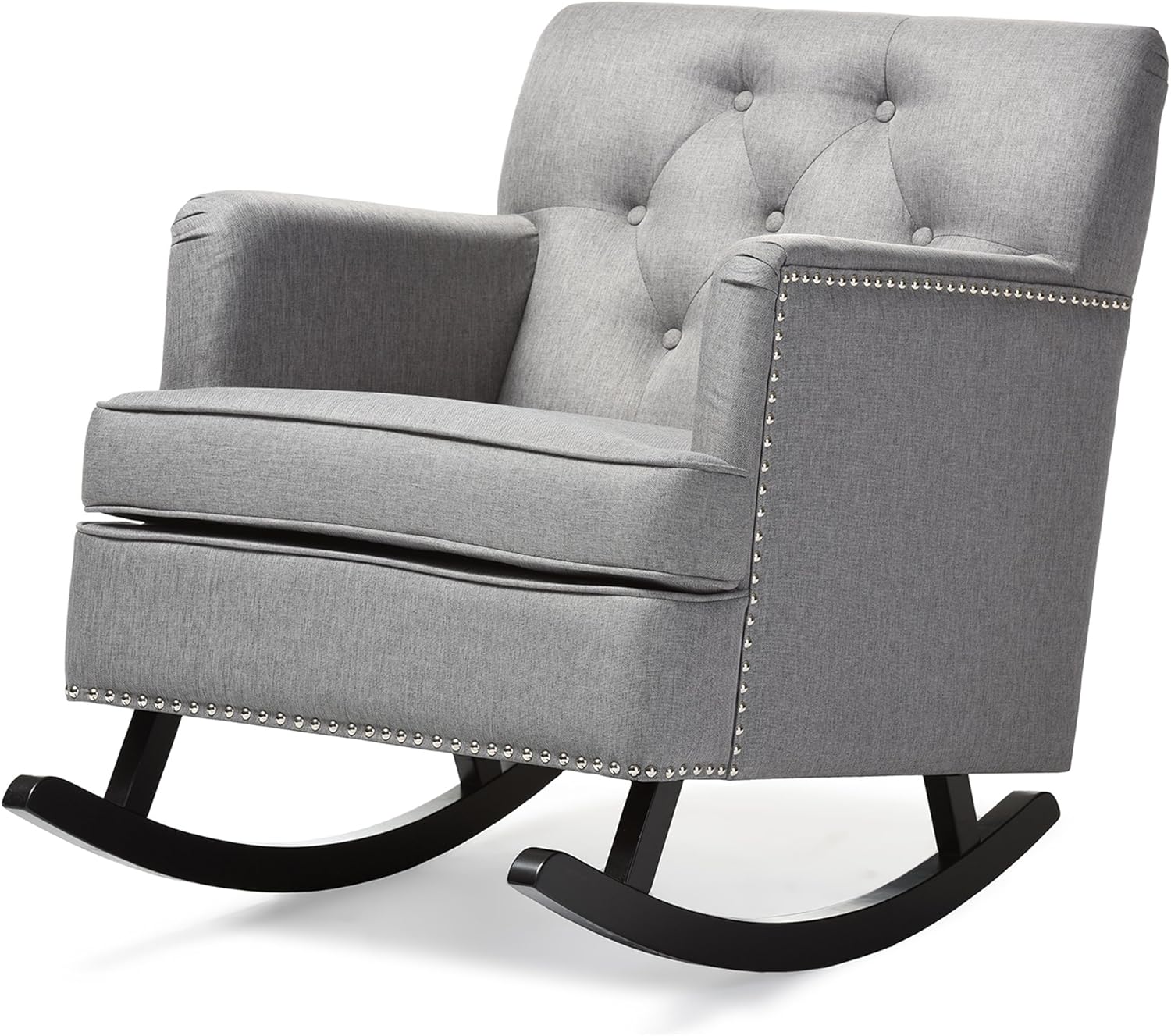 Best rocking chair nursery white and grey