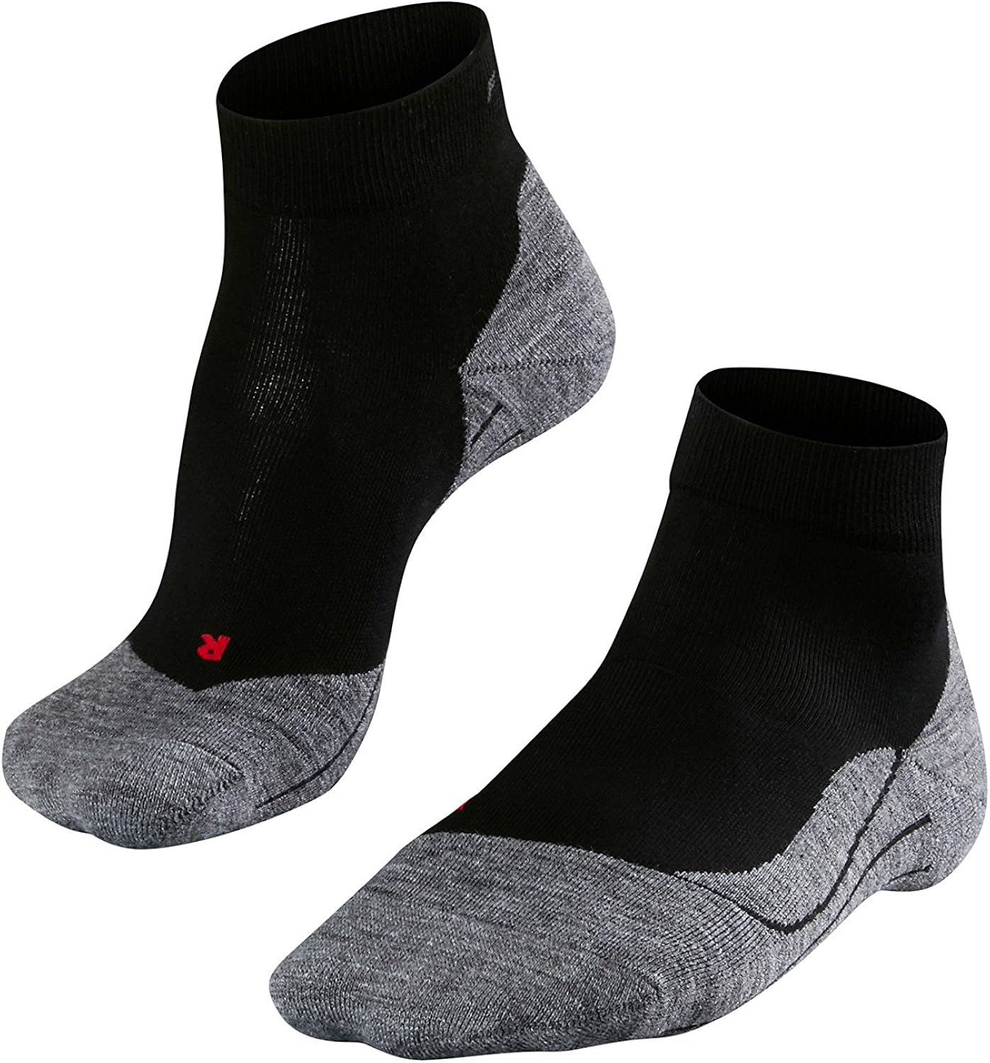 FALKE Uomo RU Compression Stabilizing calzini da corsa supporto della caviglia antivesciche effetto di raffreddamento traspiranti asciugatura rapida sostenibili lyocell filo funzionale 1 paio