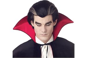 California Costumes mens Modern Vampire Wig Adult Sized Costumes, Black, One Size US