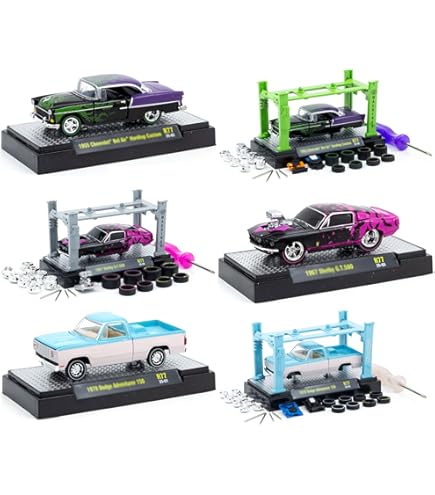 Amazon.com: Model Kit 3 Piece Car Set Release 78 Limited