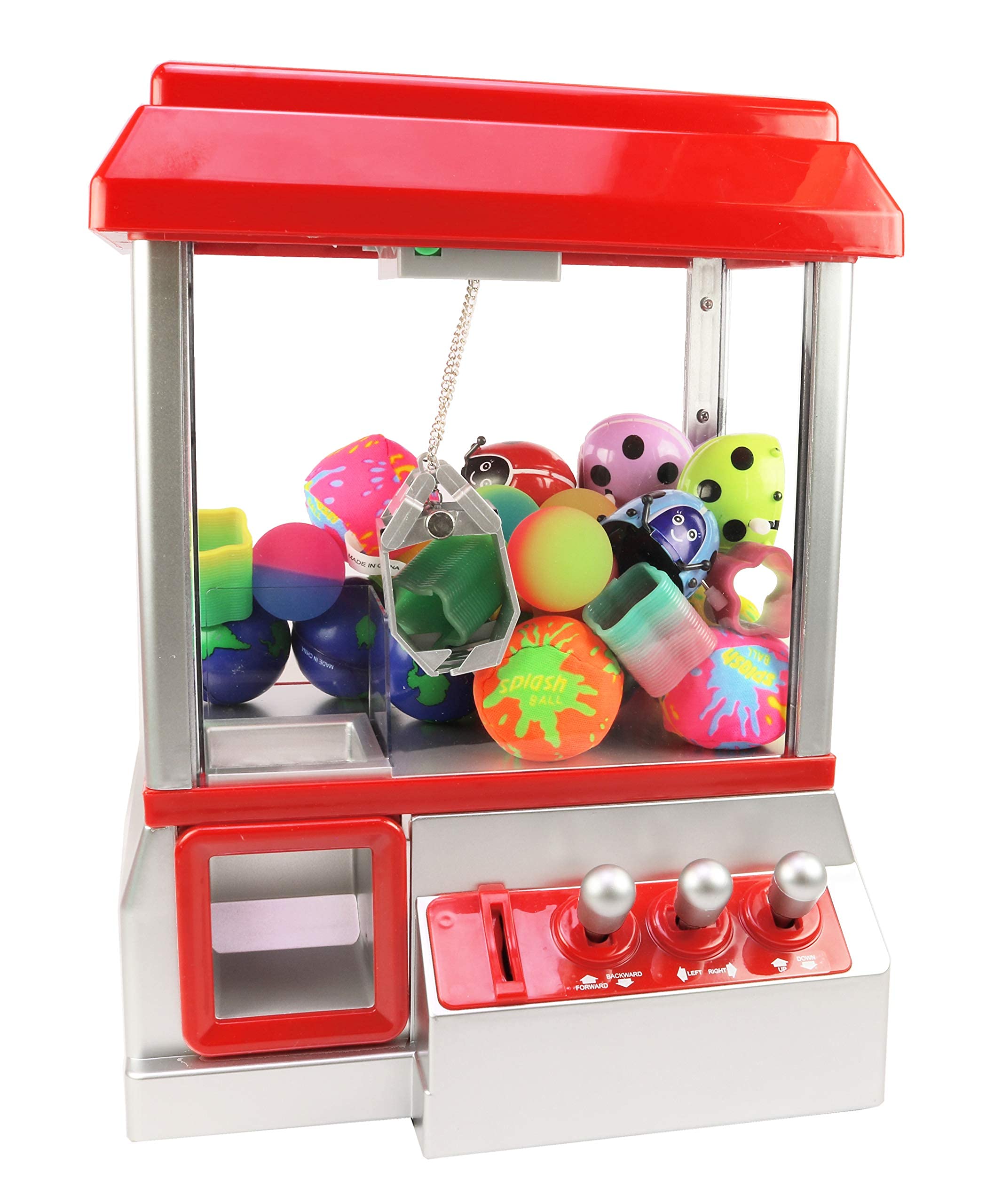 Smart Novelty Mini Claw Machine for Kids - Arcade Candy Claw Machine -with Music & Lights Suitable for Adults & Kids Ages 3 and Up