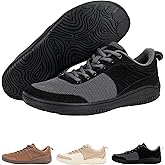 Hike Footwear Hike AltraPrime – Premium Leather & Pain-Free Barefoot Hiking Shoes, Hiking Boots for Women Men, Wide Toe Daily Wear Walking Shoes