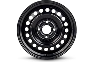 ROAD READY WHEELS For 2007-2012 Nissan Sentra 16 Inch Painted Black Rim - OE Direct Replacement - Road Ready Car Wheel