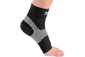Zensah Plantar Fasciitis Sleeve - Relieve Heel Pain, Arch Support, Reduce Swelling - Compression Foot Sleeve, PF Sock