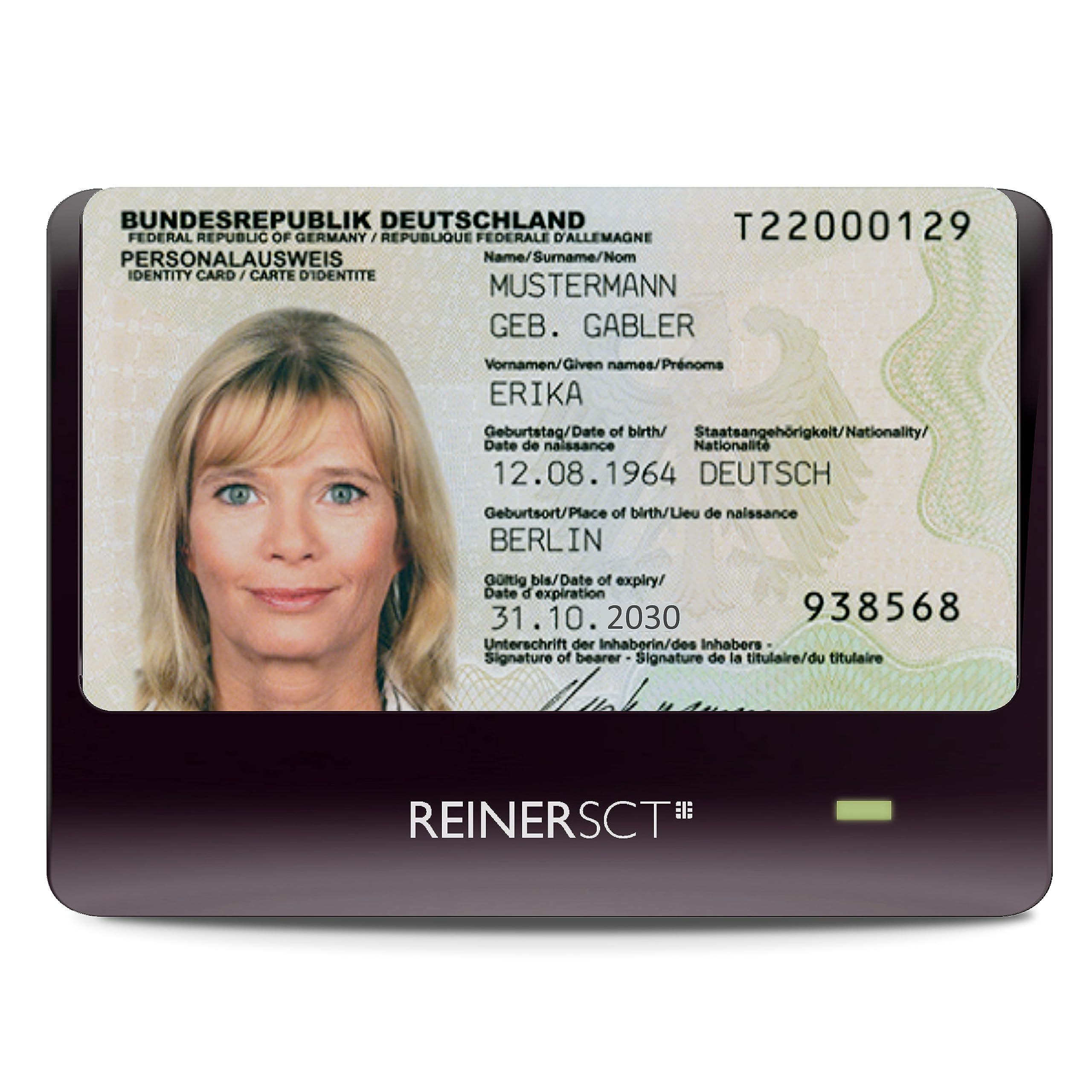 ReinerSCT cyberJack RFID basis - RFID-Leser - USB Black 2718500-100