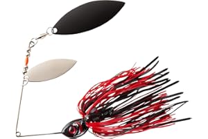 BOOYAH Pikee Spinner-Bait Fishing Lure for Pike and Musky, 1/2 Ounce