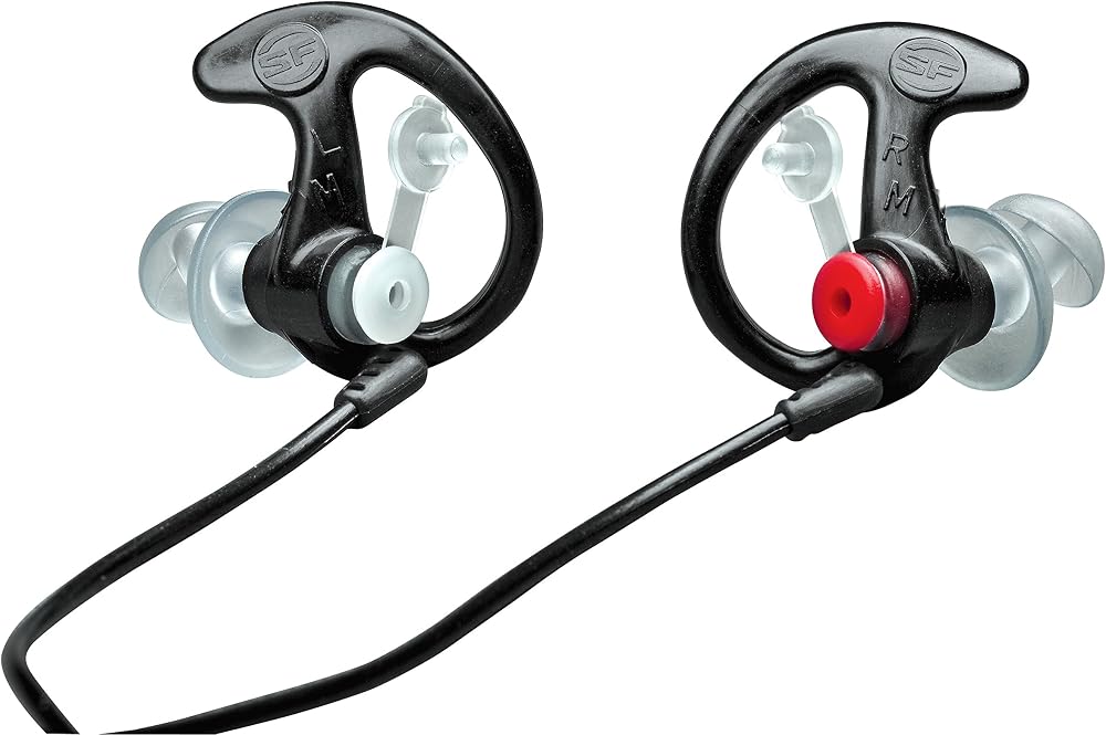 SureFire Sonic Ear Defenders EP3 Plus 24dB NRR Noise Cancelling Headphones