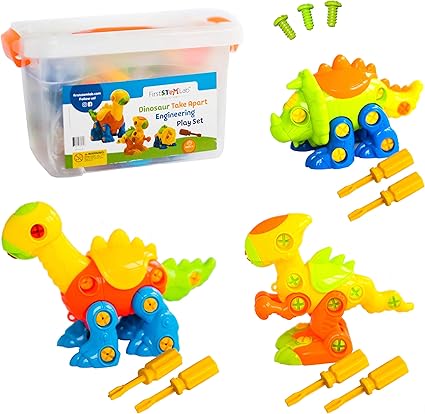 dinosaur take apart toys