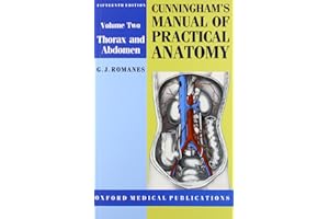 Cunningham's Manual of Practical Anatomy: Volume 2. Thorax and Abdomen