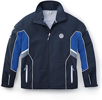 Vw Herren Softshell Jacke Motorsport Gr Xl Colour Dunkelblau Amazon De Auto