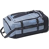 Eagle Creek Cargo Hauler Wheeled Duffel - Durable Duffel Bag for Travel - Easy Access Compartment - Deployable Backpack Straps - Lockable Zipper Opening - Glacier Blue - 110L