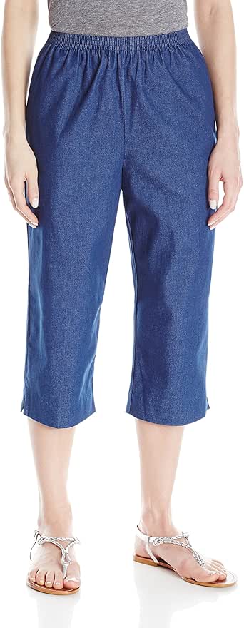 Womens Denim Alfred Dunner Pull On Jeans Alfred Dunner Jeans