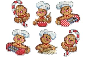 DESIGN WORKS CRAFTS, INC. Plastic Canvas KIT GINGERBREA