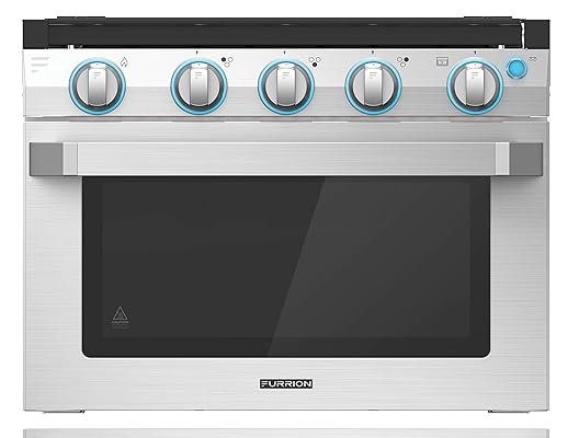 Furrion 17" 2-in-1 Gas Range Oven with 3-Burner Cooktop