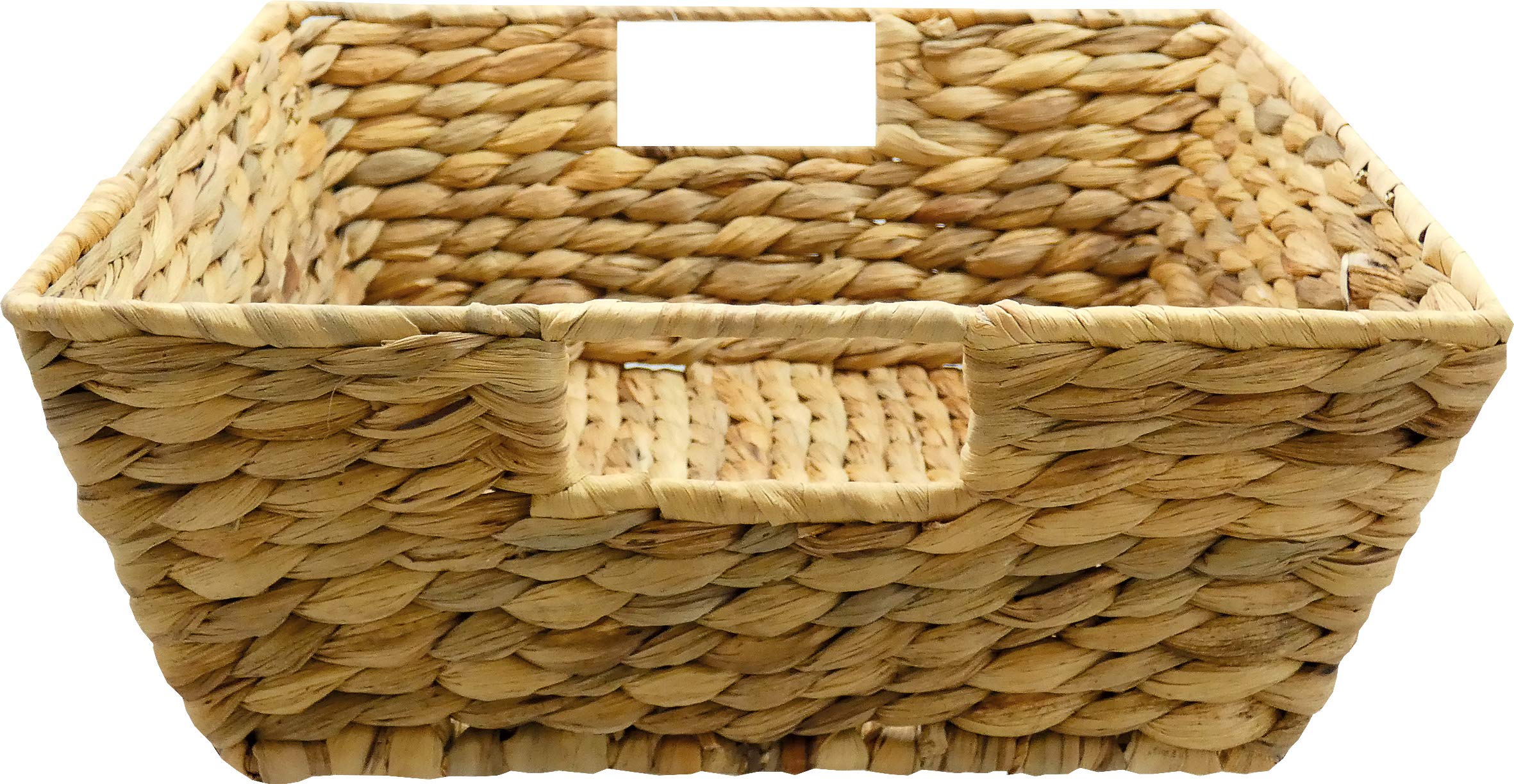 JADE TEMPLE 360271 Decorative Basket Made of Water Hyacinth