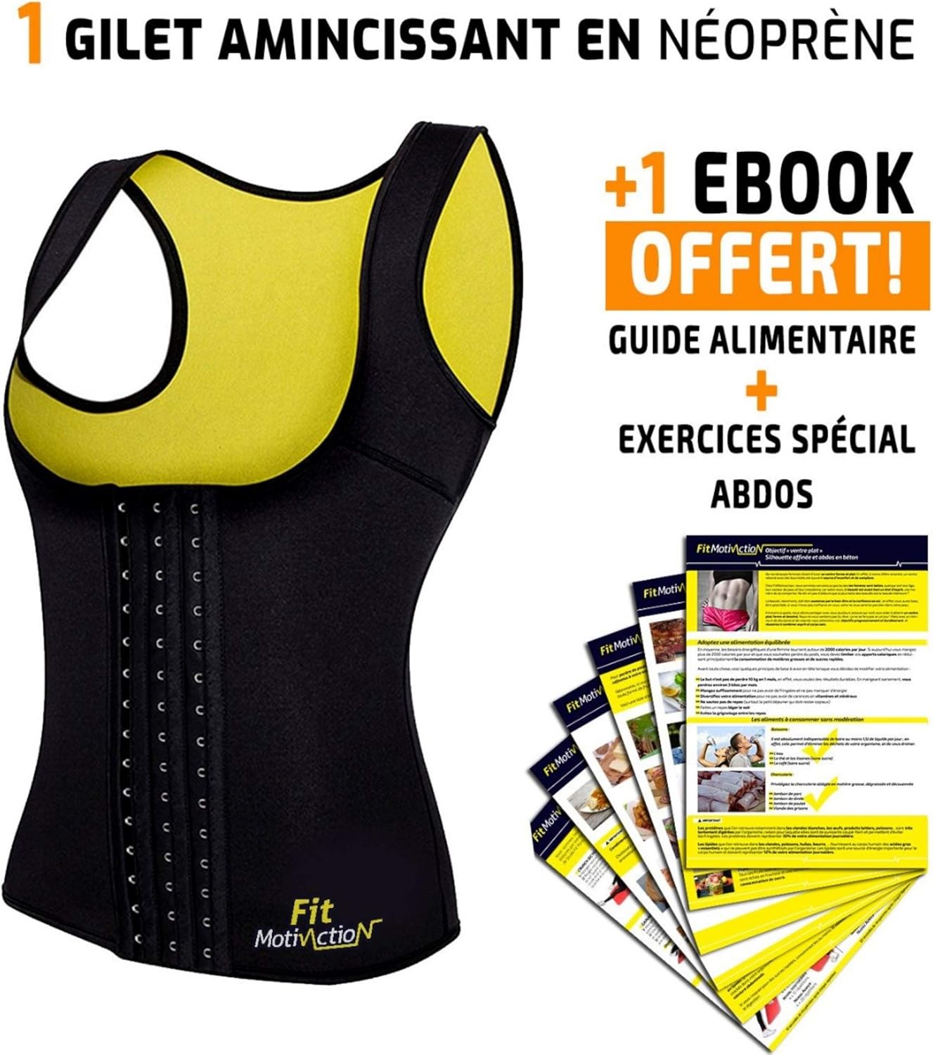 corset de sudation ventre plat