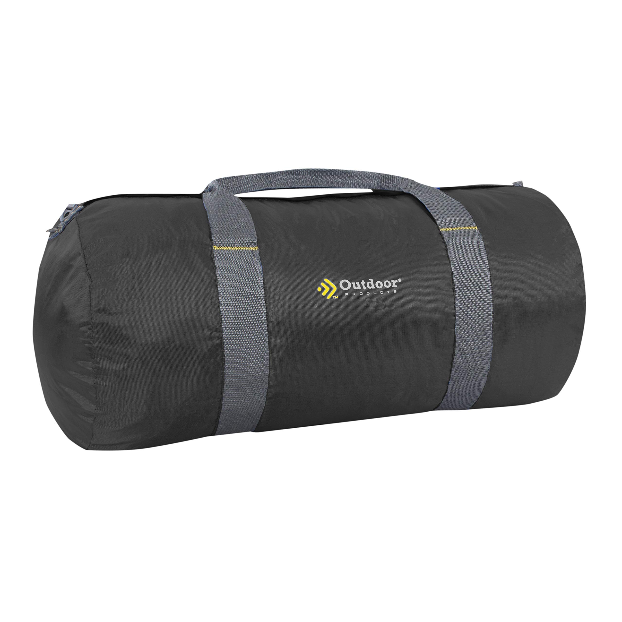 Outdoor Products Deluxe Duffel (Black, 12 in X 24 in)