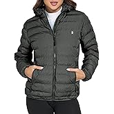 Little Donkey Andy Women's Lightweight Puffer Jacket Hooded Windproof Winter Coat
