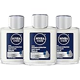 NIVEA MEN Maximum Hydration Post Shave Balm, With Provitamin B5 and Aloe Vera, Proves 3X Hydration Effect, 3.3 Fl Oz Bottle, Pack of 3
