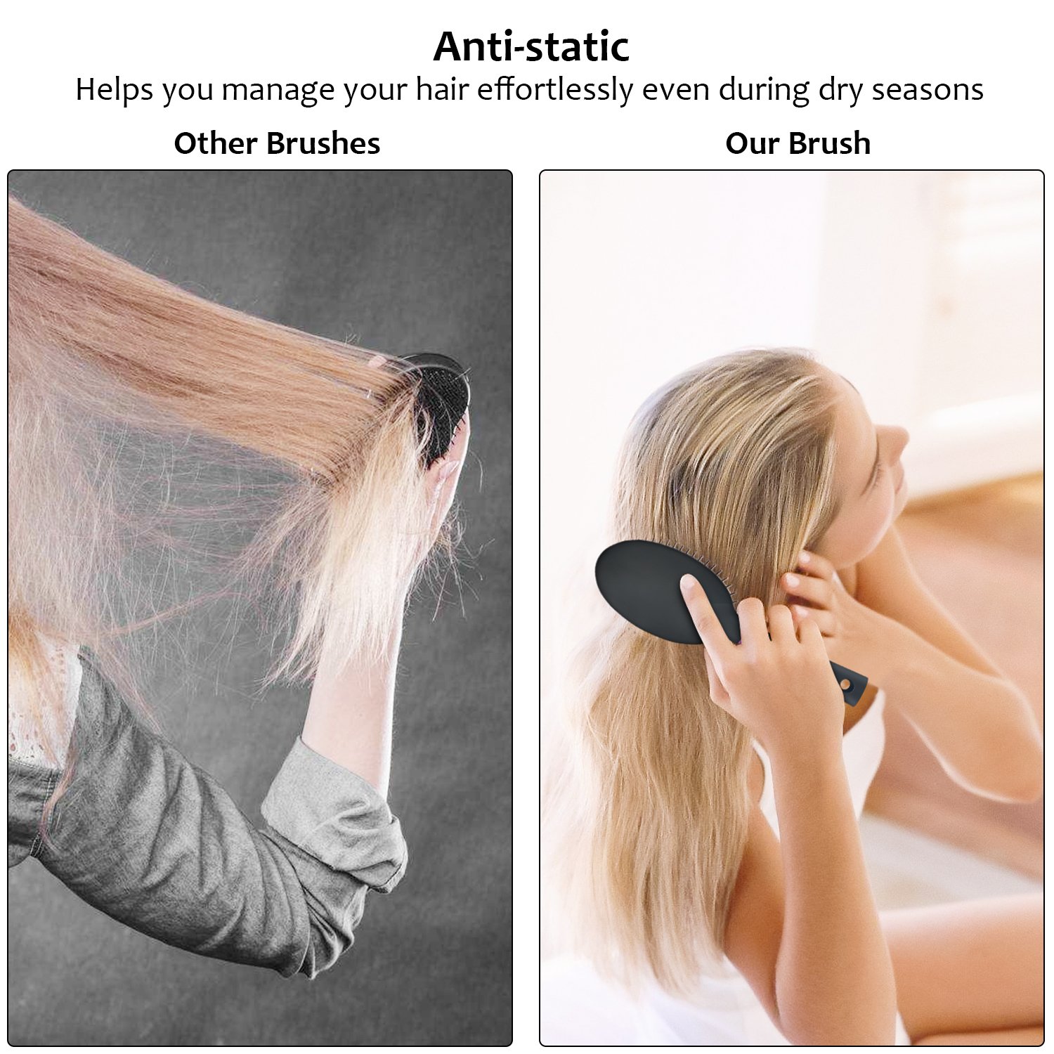 Buy Fasop Detangling Hair Brush Professional Anti Static Hair