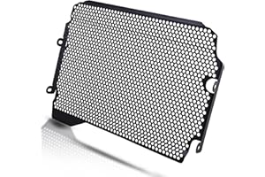 YUANQIAN MT07 Motorcycle Radiator Grille Guard Protector Cover Aluminum Alloy Compatible With MT-07 MT 07 MT07 2018 2019 2020 2021 2022 2023 2024(Black)