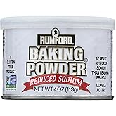 Rumford Reduced Sodium Baking Powder, 4 Ounce
