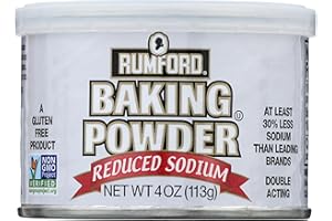 Rumford Reduced Sodium Baking Powder, 4 Ounce