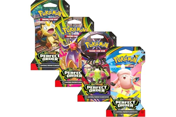 Pokemon TCG: Mega Evolutions - Perfect Order Sleeved Booster Pack - 10 Cards
