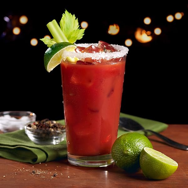 MR. & MRS. T BOLD & SPICY BLOODY MARY MIX, 1 LITER BOTTLE