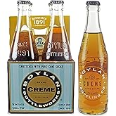 Boylan Cream Soda, 12 Fl Oz (24 Glass Bottles)