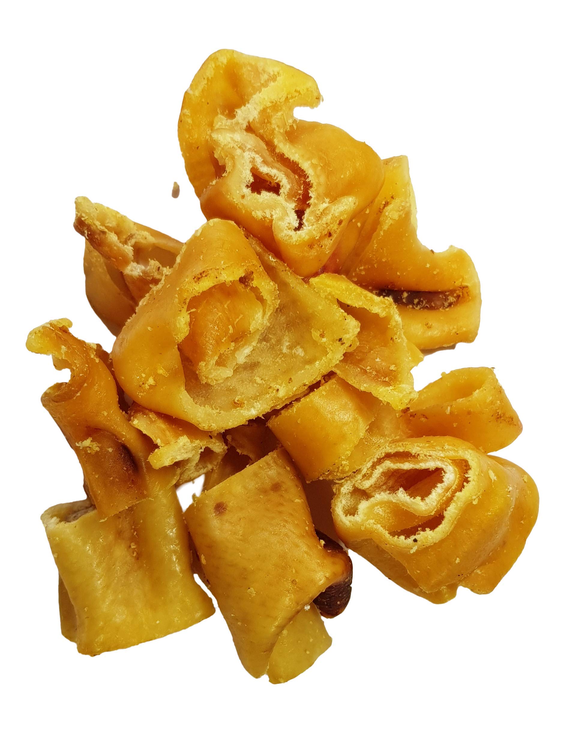 Bounce and Bella Pork Curls - Natural Air-Dried Dog Chews - 100% Pure Pork Skin – No Worries over Nasty Chemicals or Scary Ingredients – Relax Knowing each Chew is Simple, Long Lasting & Natural